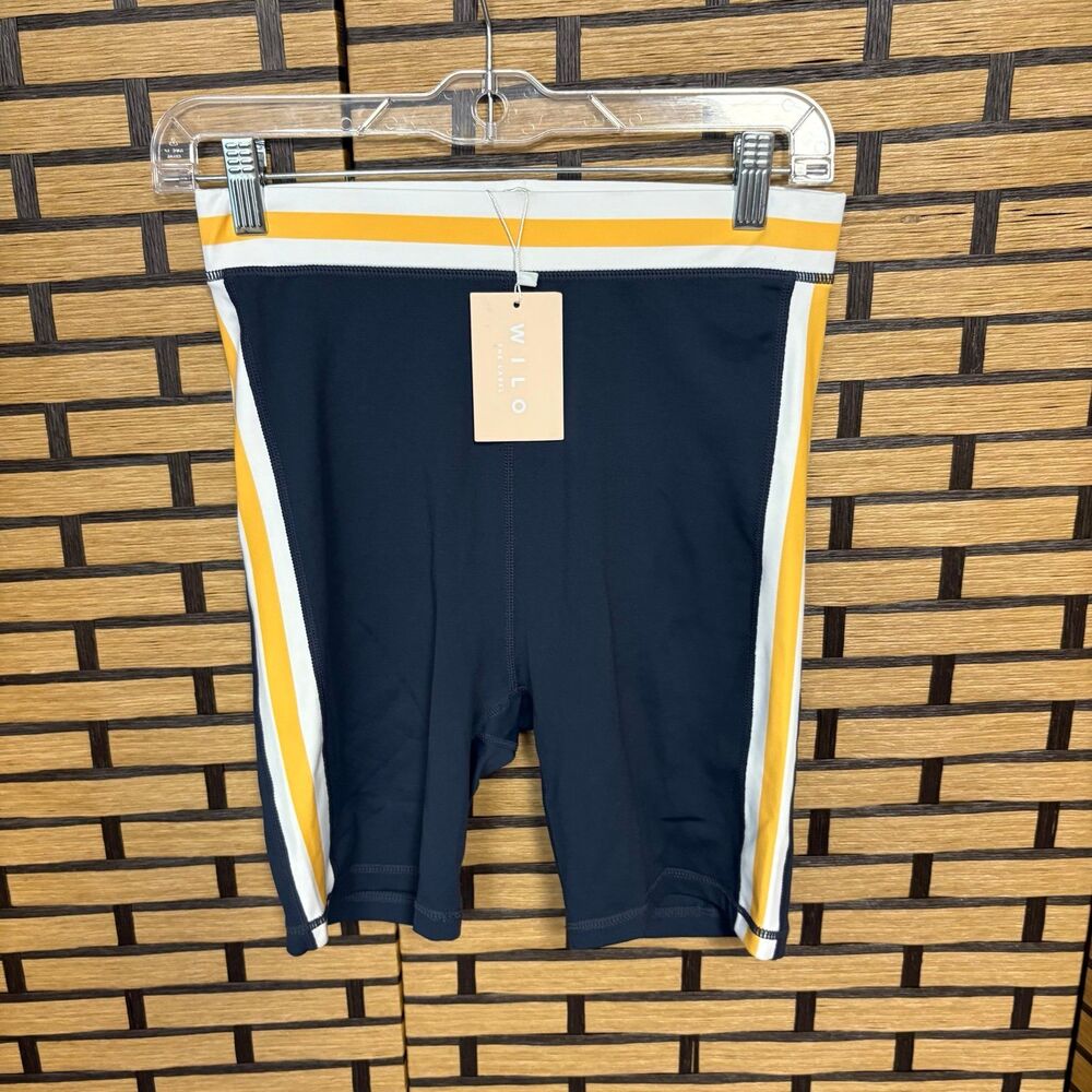 Willo Navy Biker Shorts‎ Size Medium